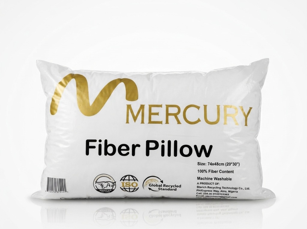 High-Loft Fiber Pillow Insert